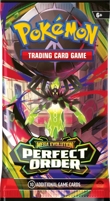 Pókemon TCG: Mega Evolutions #4 - PERFECT ORDER THREE PACK (PREVENTA)