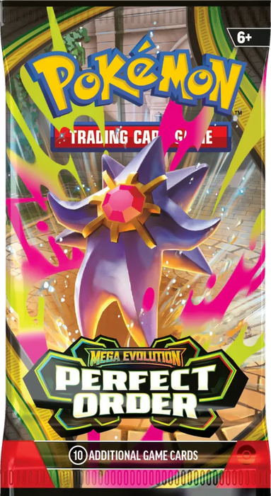 Pókemon TCG: Mega Evolutions #4 - PERFECT ORDER THREE PACK (PREVENTA)