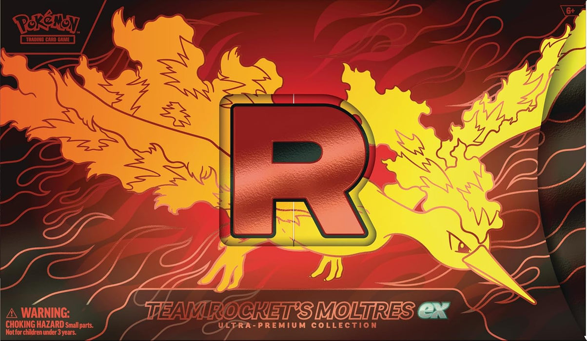 Pokémon TCG: Team Rocket’s Moltres ex Ultra-Premium Collection (UPC)