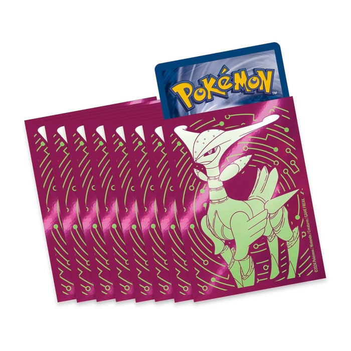(ESPAÑOL) Pokémon TCG: ETB Caja de entrenador de élite de fuerzas temporales escarlata y violeta (hojas de hierro) (ESPAÑOL)