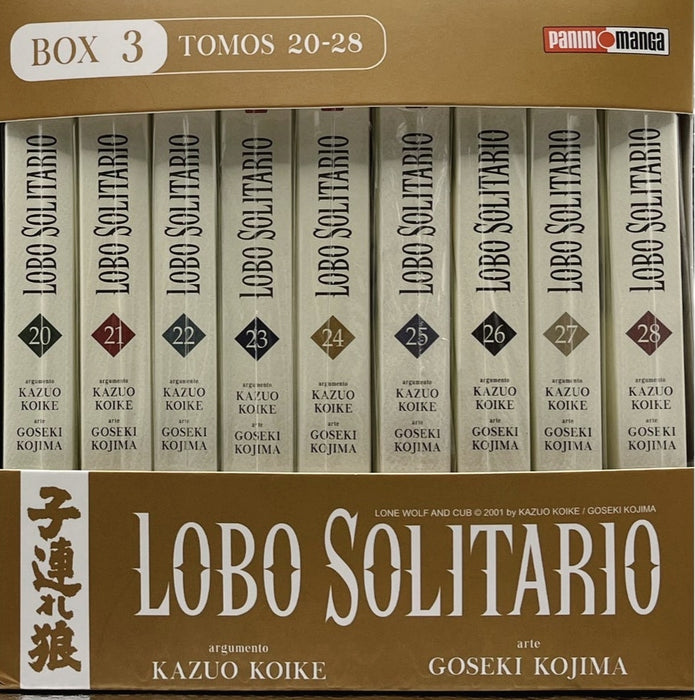 Lobo Solitario Boxset 03 (20-28)