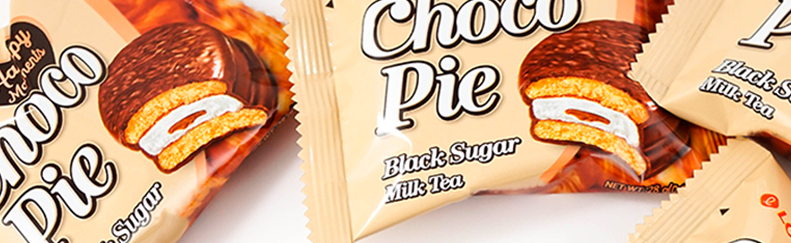 Lotte Choco Pie Black Sugar Milk Tea