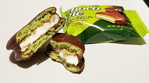 Lotte Choco Pie Green Verde 1 Pieza