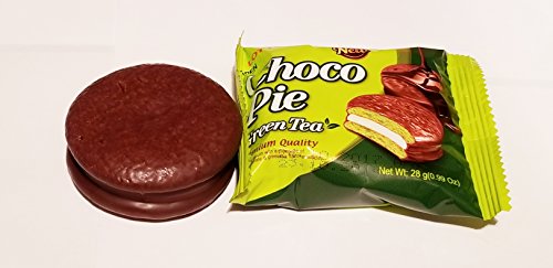 Lotte Choco Pie Green Verde 1 Pieza