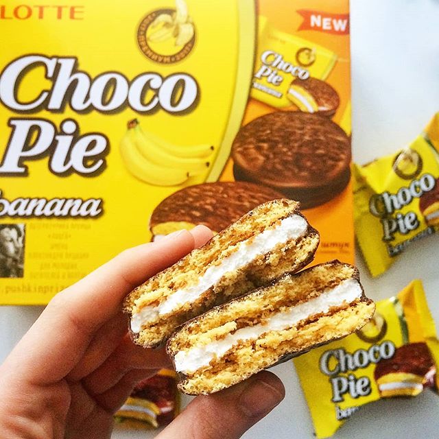 Lotte Choco Pie Banana