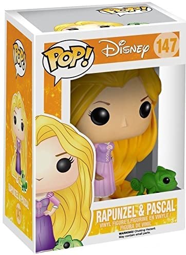 Rapunzel con pascal de Enredados