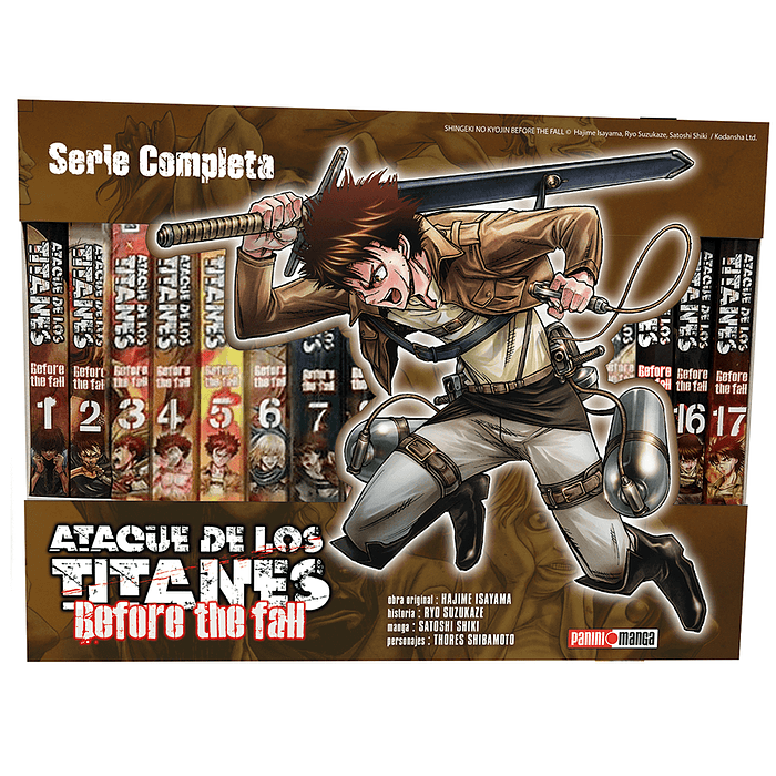 AOT BEFORE THE FALL BOXSET (1-17)