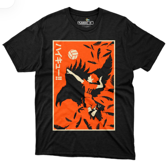 Playera Hinata Raven